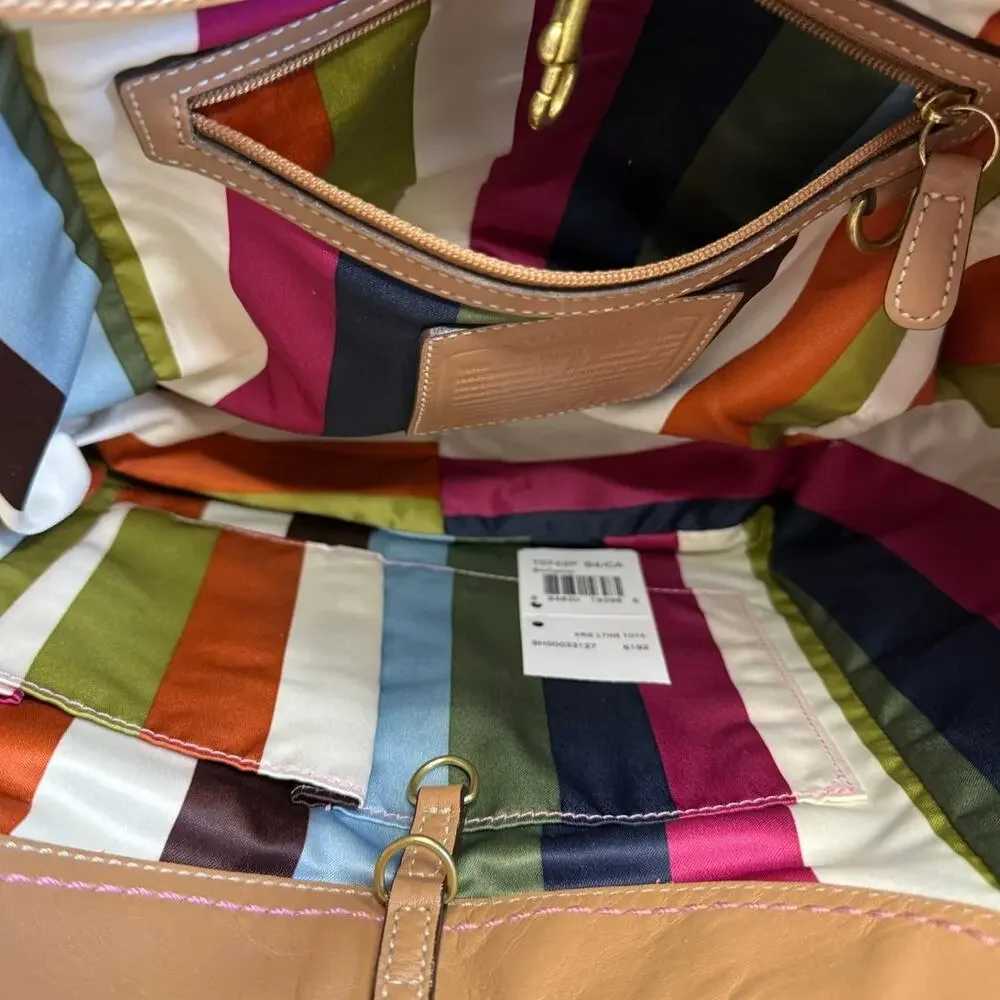y2k COACH Vintage 65th Anniversary Legacy Ergo Hobo Satchel 2006